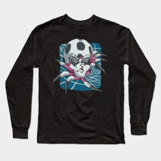 So I'm a Spider, So What? Kumoko with her Spider web in a Watercolor art Long Sleeve T-Shirt